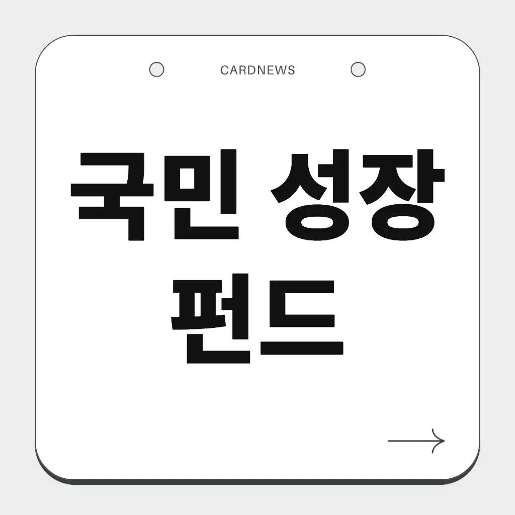 국민 성장 펀드
