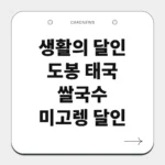 도봉 태국 쌀국수