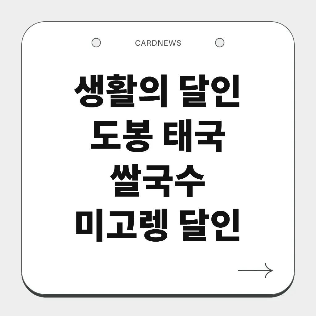 도봉 태국 쌀국수