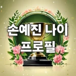 손예진 나이 프로필
