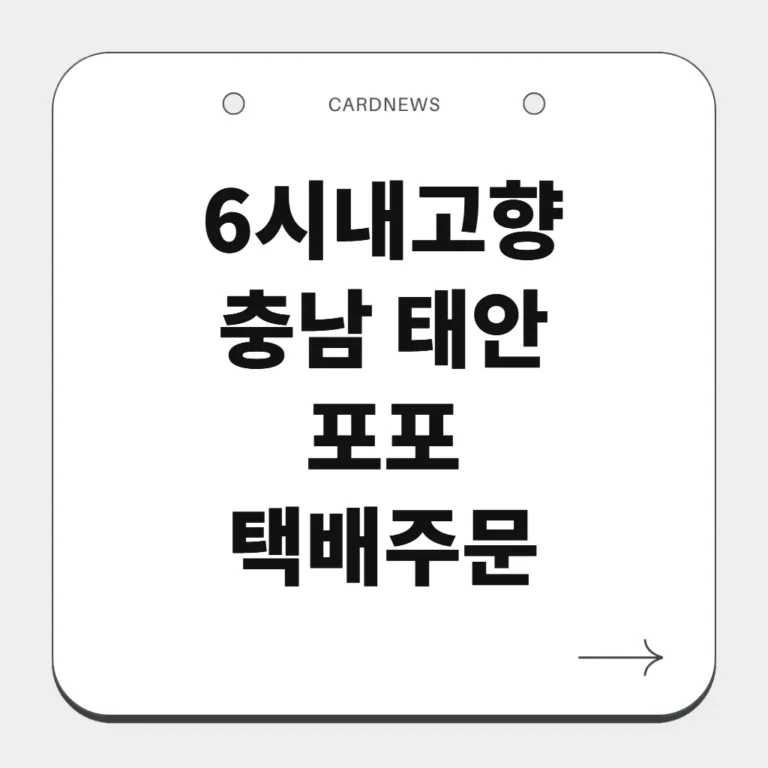 충남 태안 포포