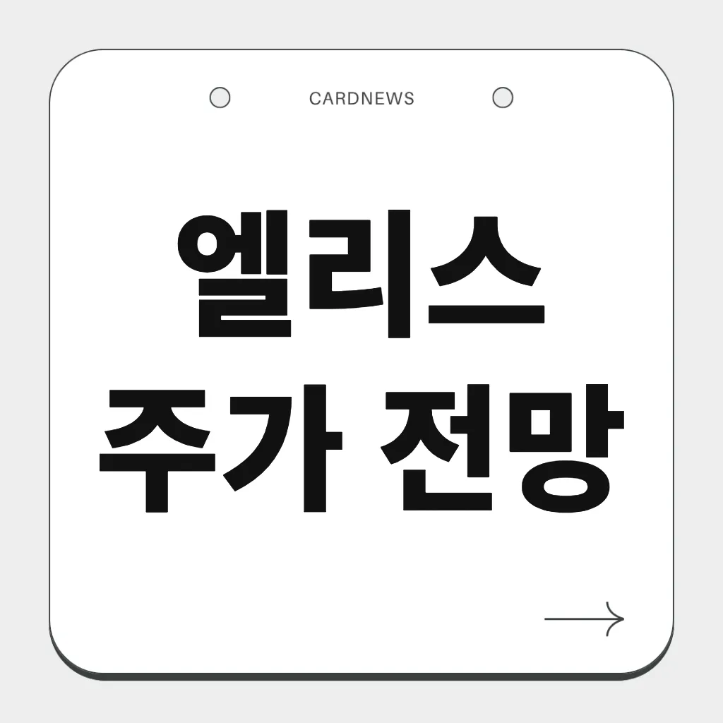 엘리스 주가 전망