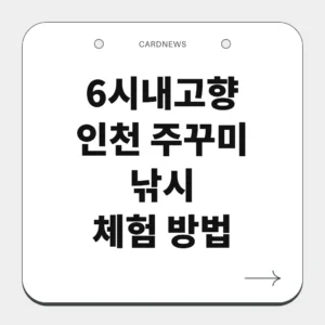 인천 주꾸미 낚시